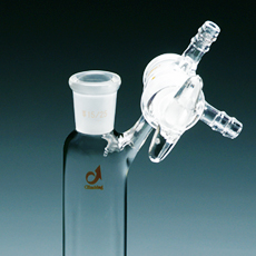 Bottle,with Schlenk cock Three way,TS Joint
